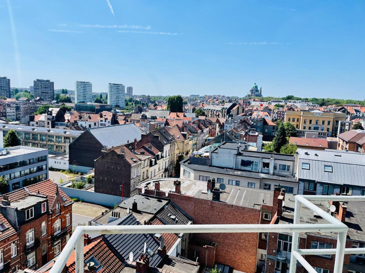 Cozy Studio Near Center Apartment Brussel Bagian luar foto